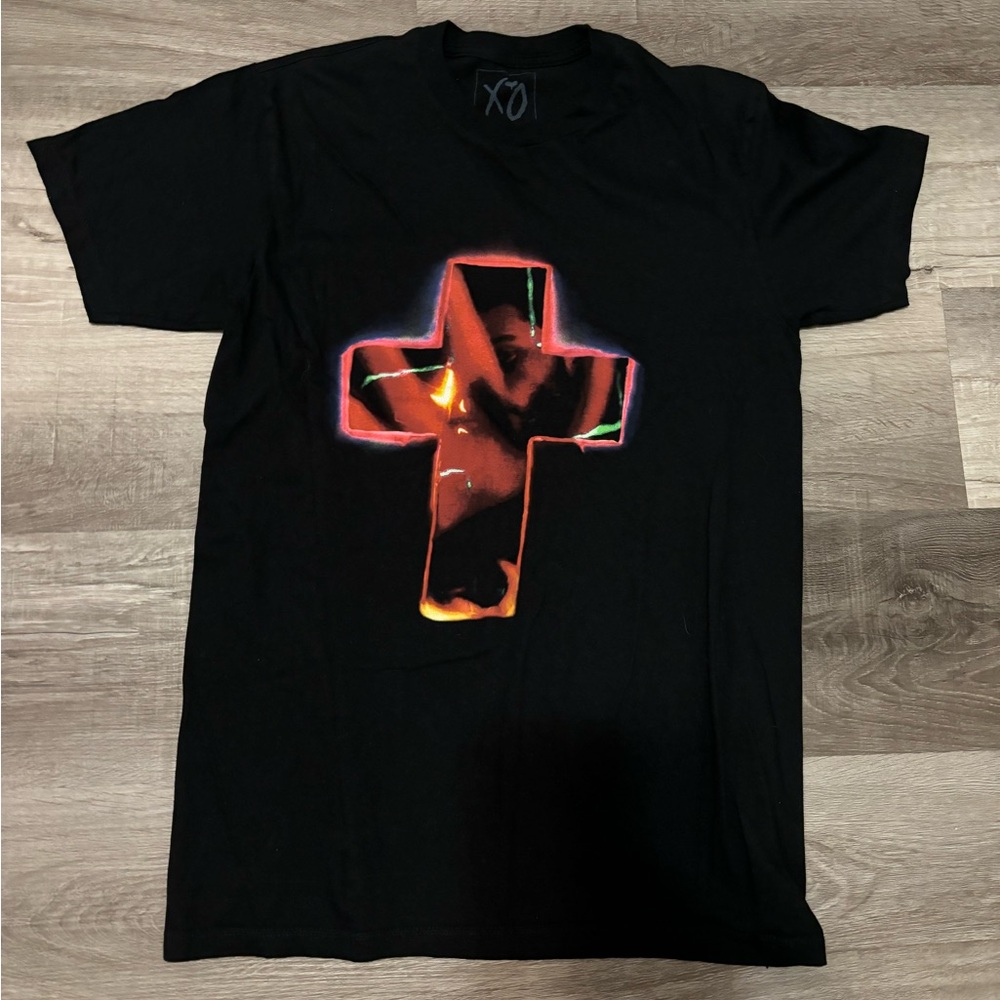The Weeknd Starboy Cross T shirt